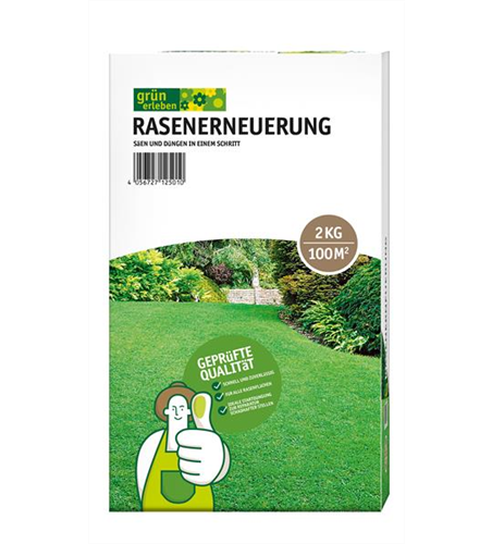 Rasenerneuerung 2 in 1