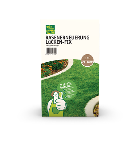 Rasenerneuerung Lücken-Fix